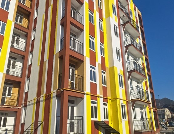 Завершено строительство 72-квартирного жилого дома в г. Судак